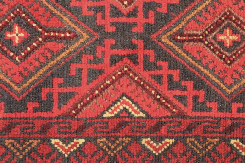 Afghan Mushwani Rug AMU048000 338 X 73