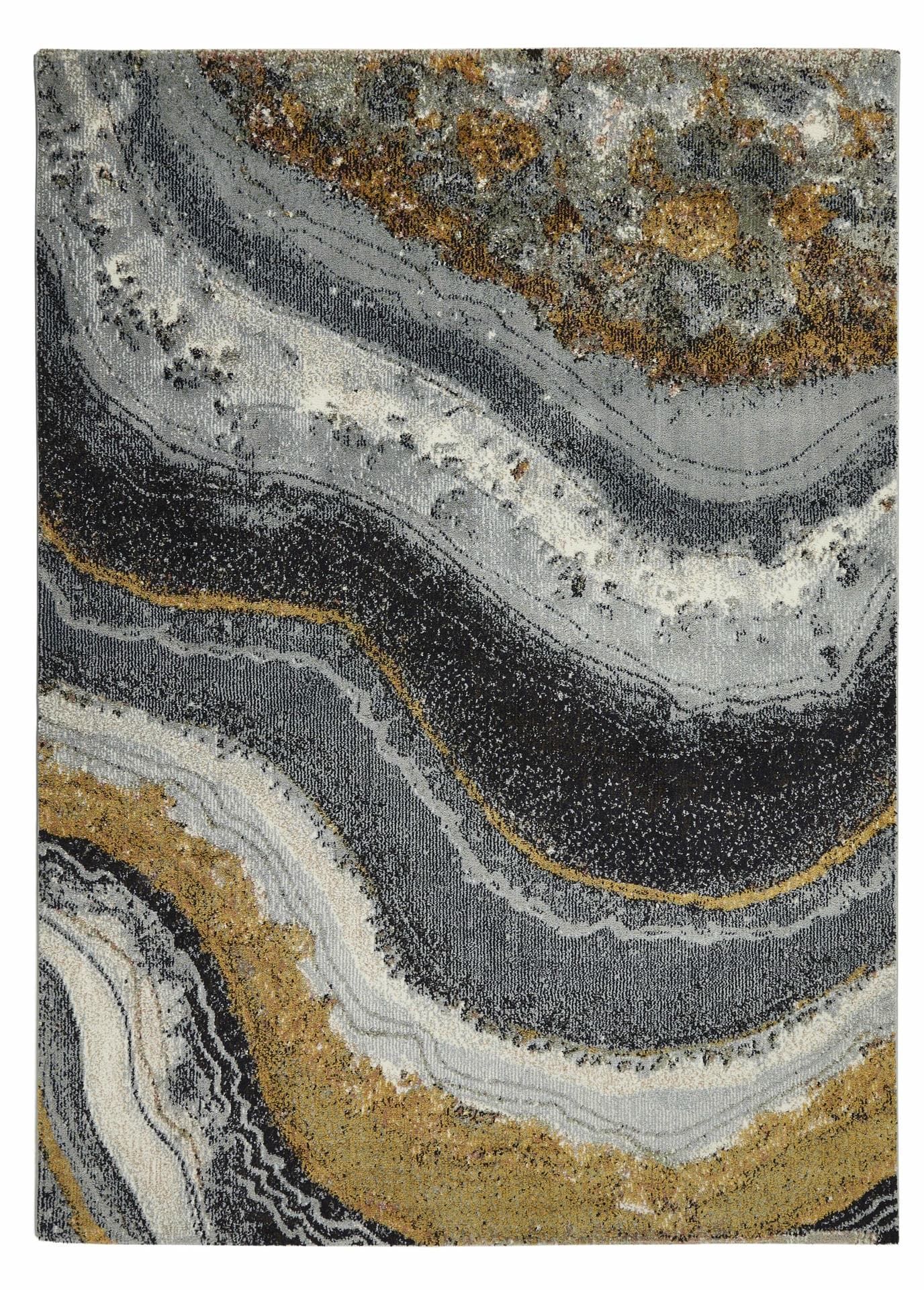 AMARA - AMA103 - Grey Blue Bronze rug