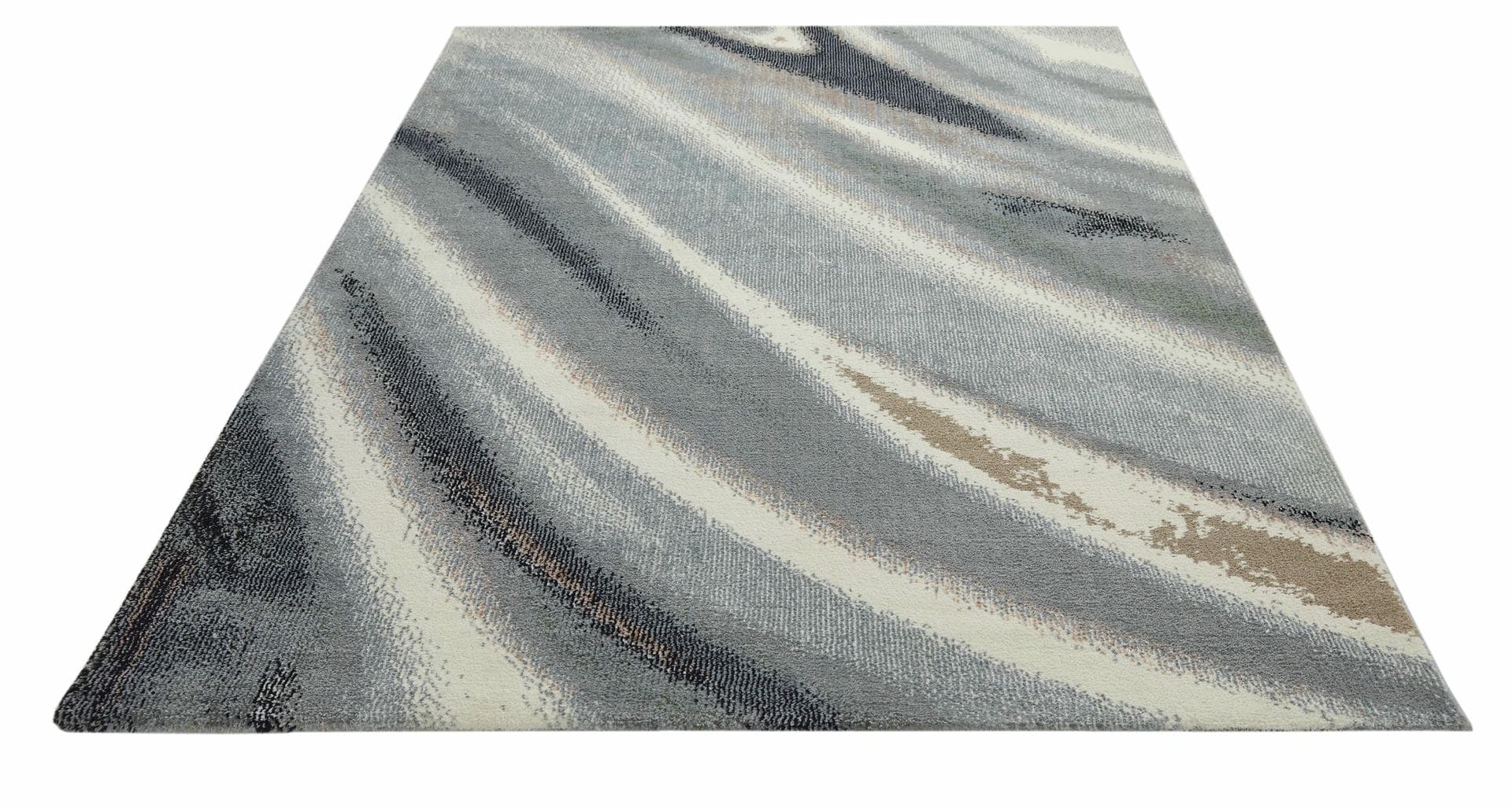 AMARA - AMA106 - Ivory Grey Blue rug, photo 2