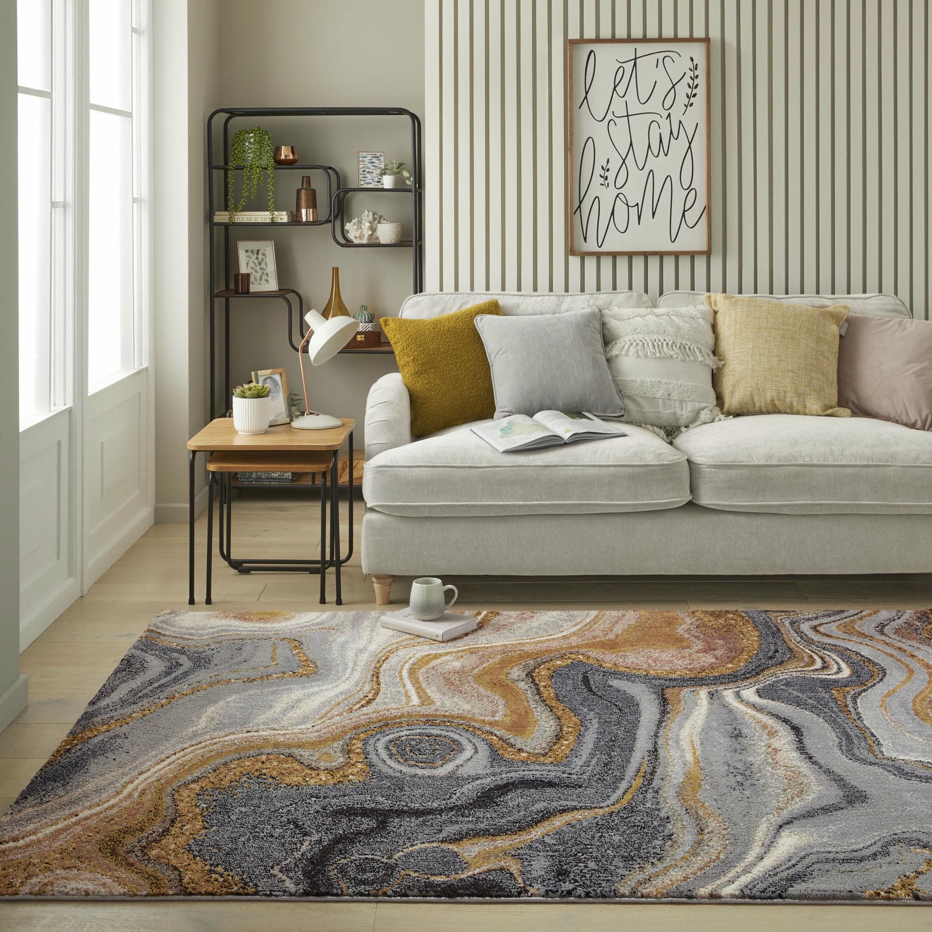 AMARA - AMA107 - Blue Bronze rug, photo 5