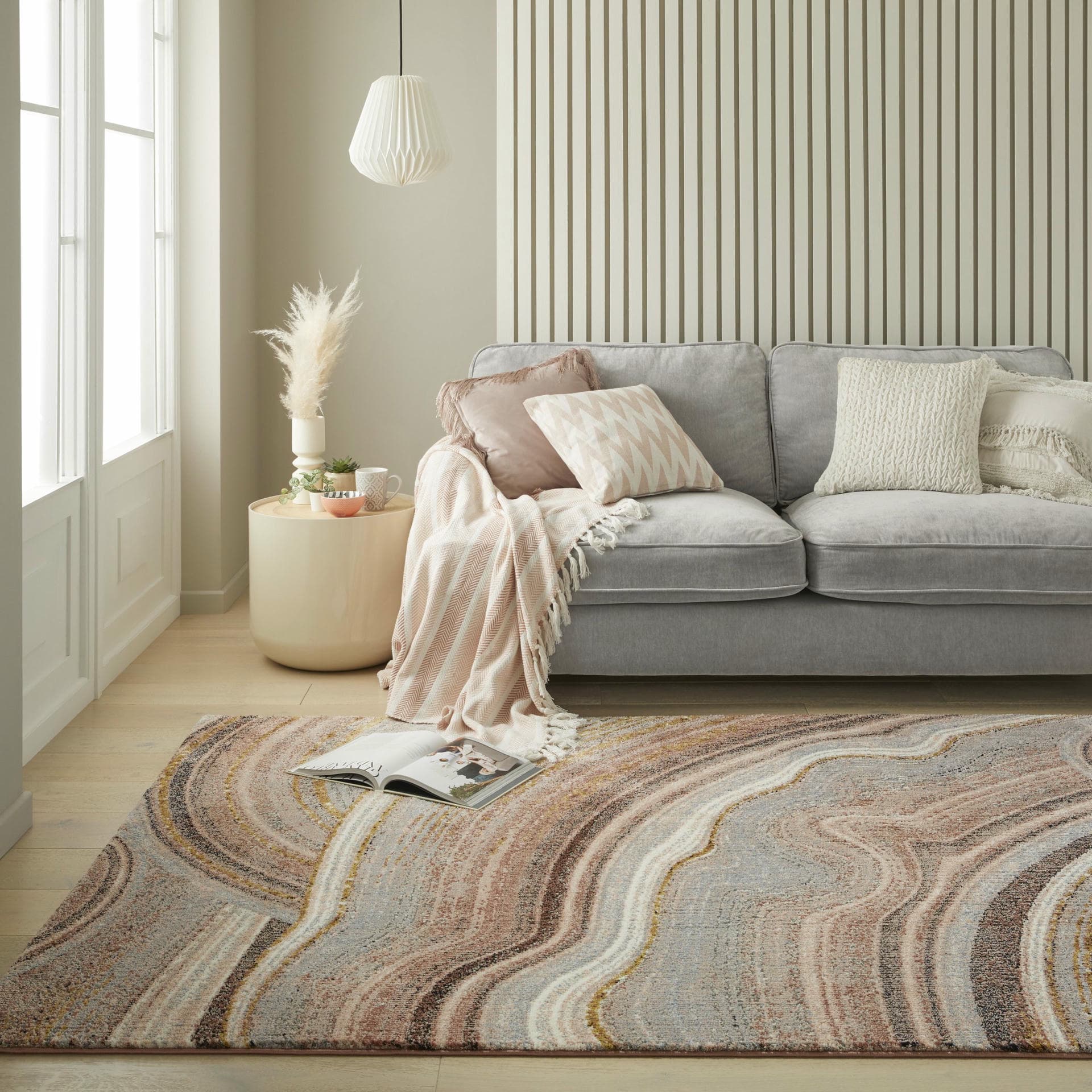 AMARA - AMA108 - Blush Grey rug, photo 5