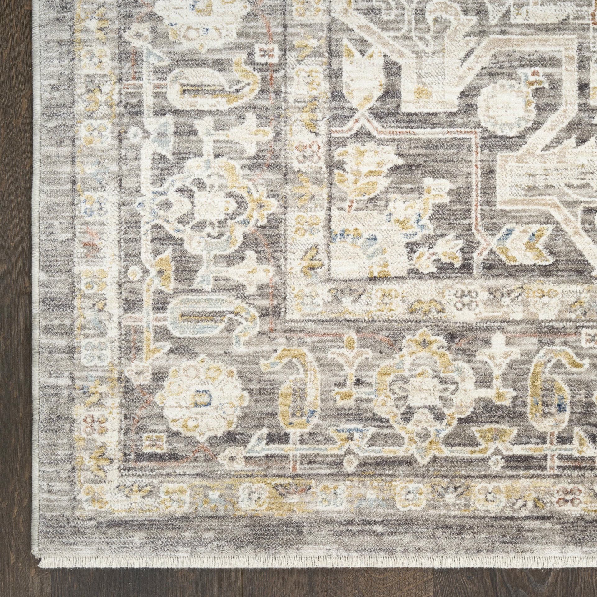 ANTIQUE FUSION - ANF01 - Ivory Charcoal rug, photo 3