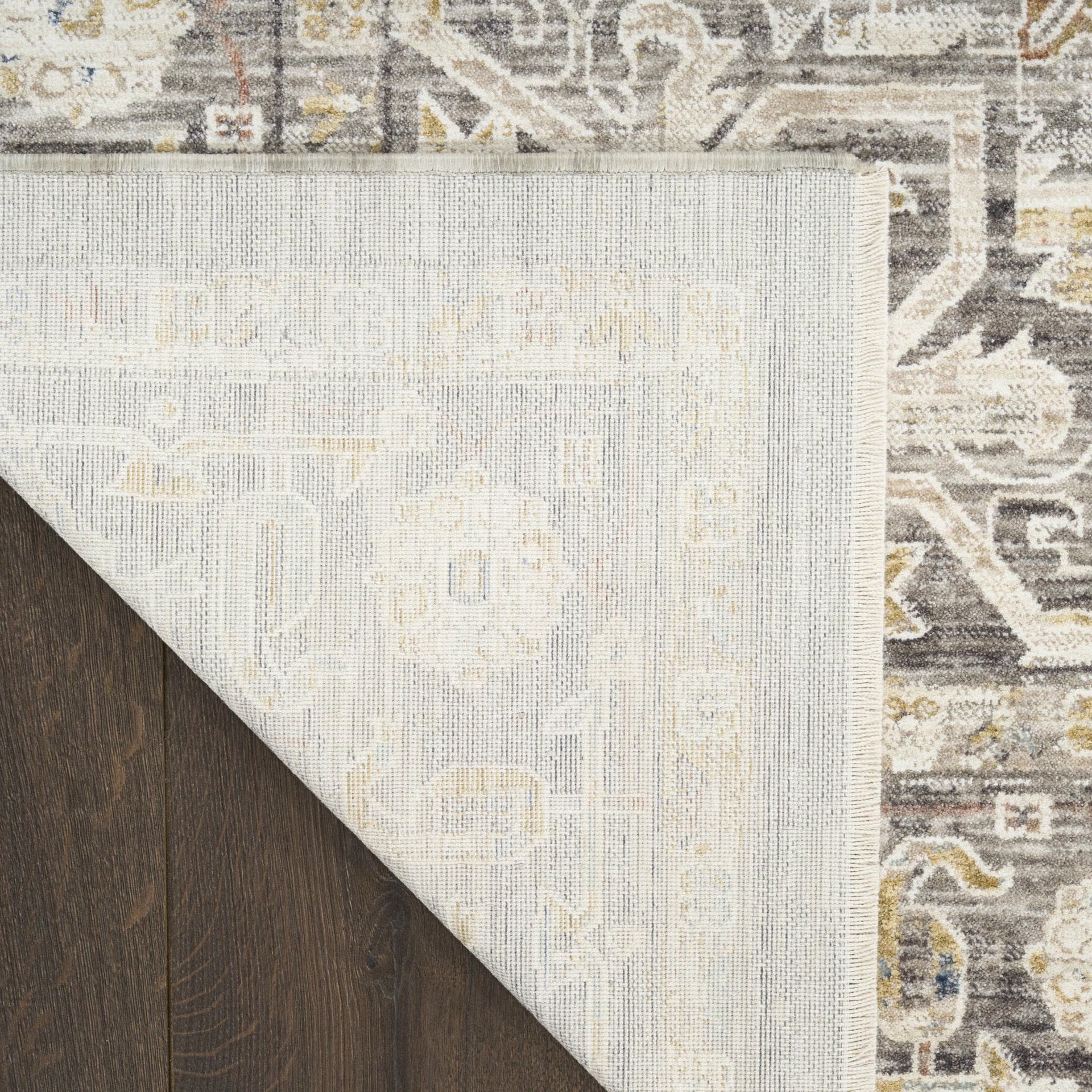 ANTIQUE FUSION - ANF01 - Ivory Charcoal rug, photo 5