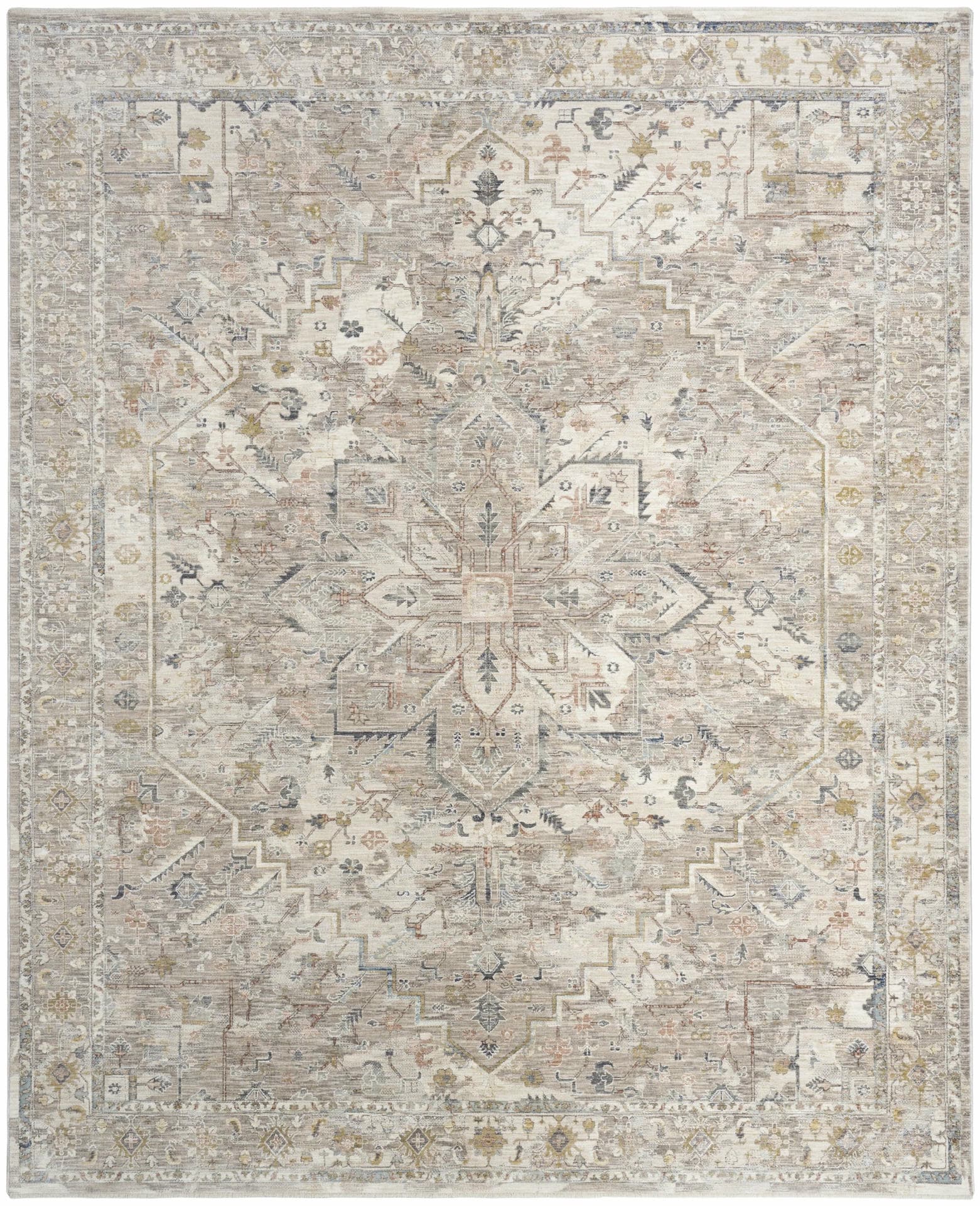 ANTIQUE FUSION - ANF02 - Ivory Multicolour