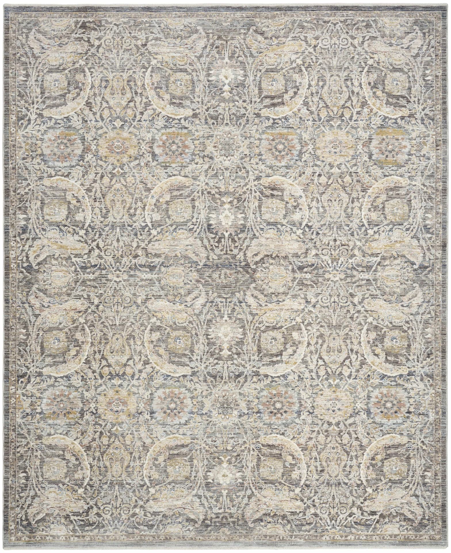 ANTIQUE FUSION - ANF03 - Charcoal Multicolour