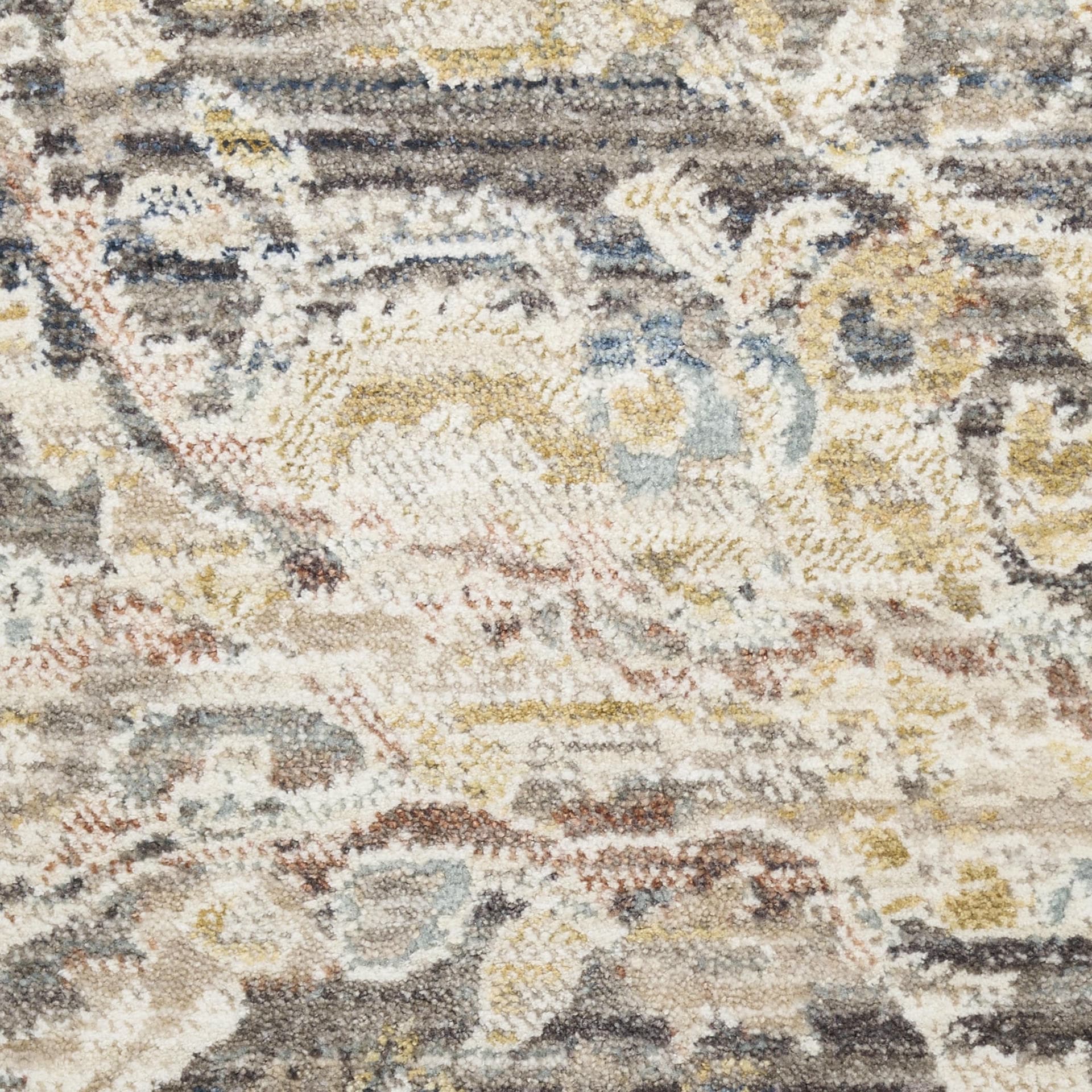 ANTIQUE FUSION - ANF03 - Charcoal Multicolour rug, photo 2