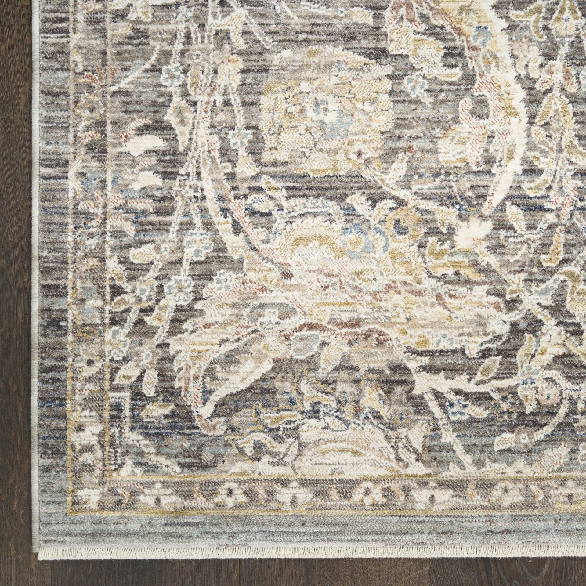 ANTIQUE FUSION - ANF03 - Charcoal Multicolour rug, photo 3