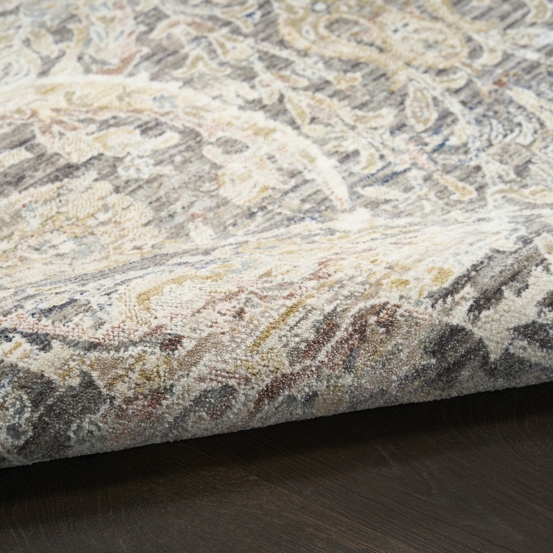 ANTIQUE FUSION - ANF03 - Charcoal Multicolour rug, photo 4