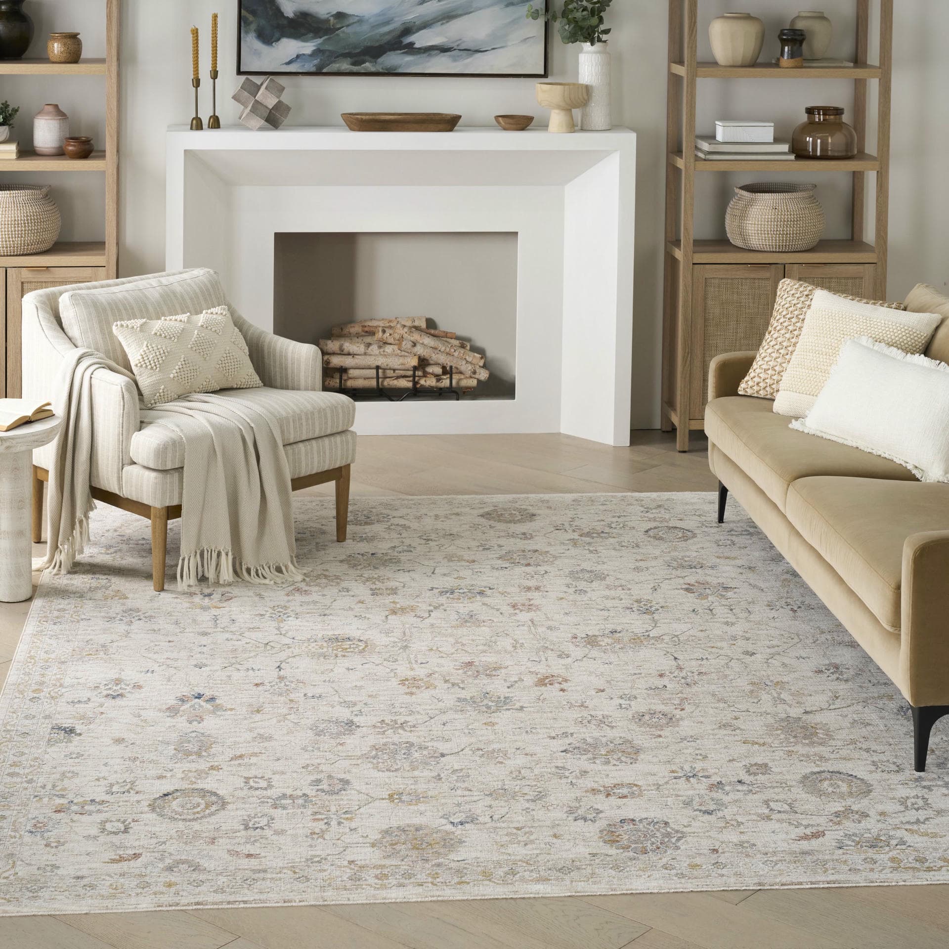 ANTIQUE FUSION - ANF04 - Ivory Multicolour
