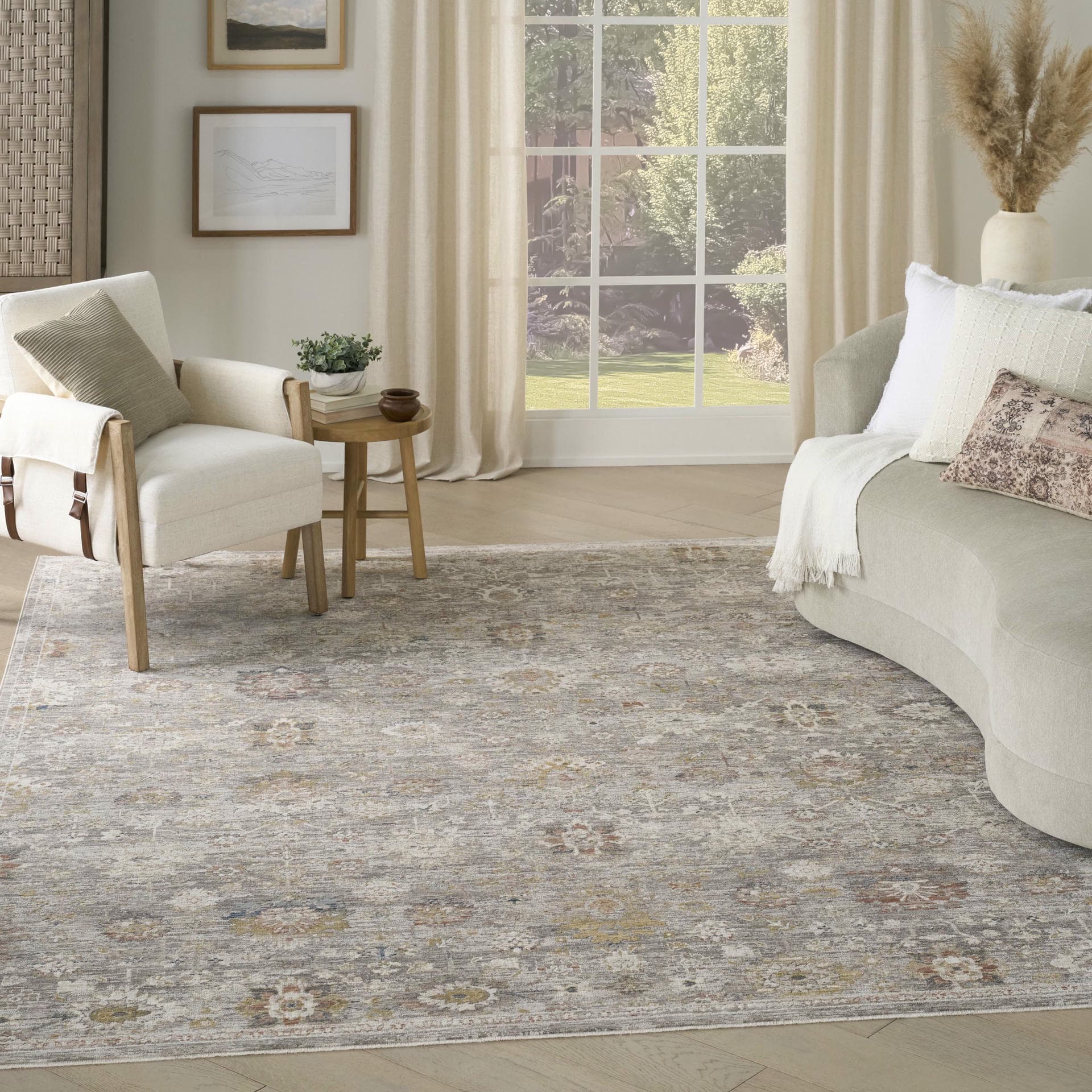 ANTIQUE FUSION - ANF05 - Grey rug, photo 7