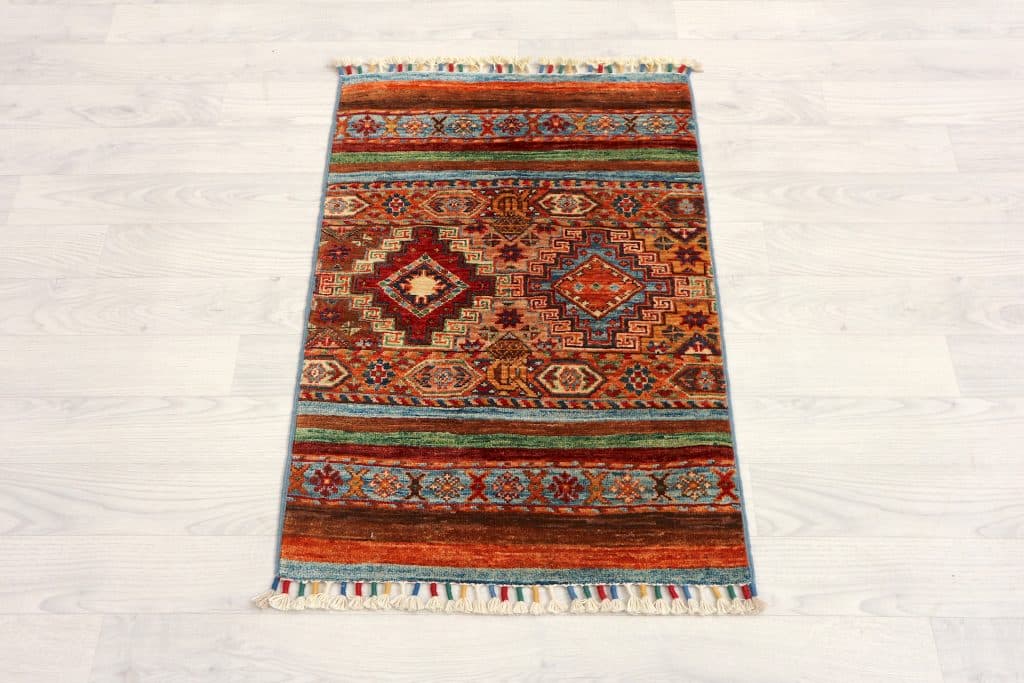 Fine Afghan Nomad Rug ANO006FIN 87x59