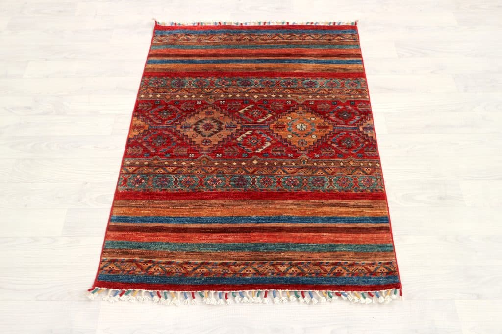 Fine Afghan Nomad Rug ANO011FIN 119x88