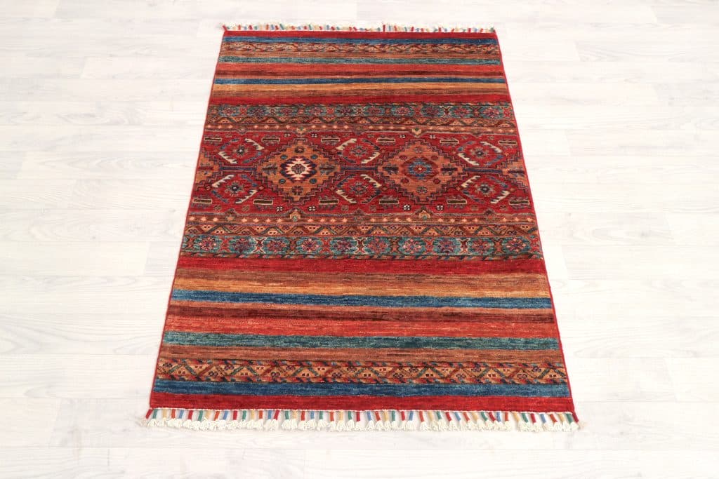 Fine Afghan Nomad Rug ANO011FIN 126x87