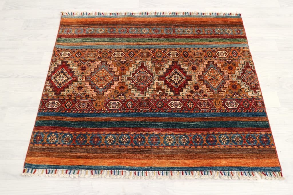 Fine Afghan Nomad Rug ANO013FIN 107x125