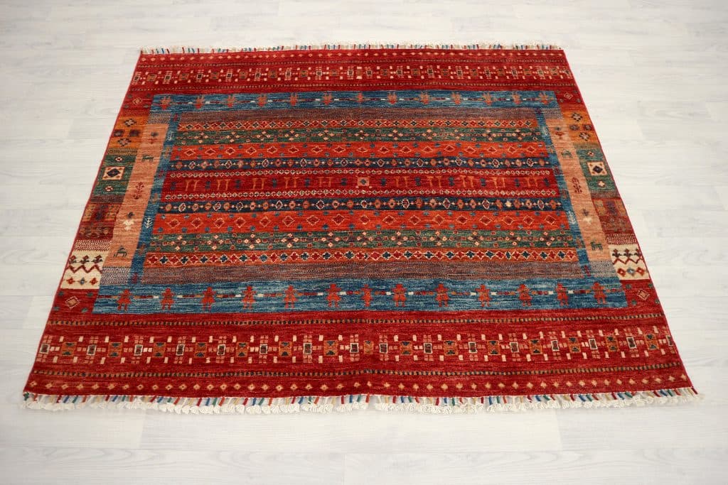 Fine Afghan Nomad Rug ANO018FIN 133x167