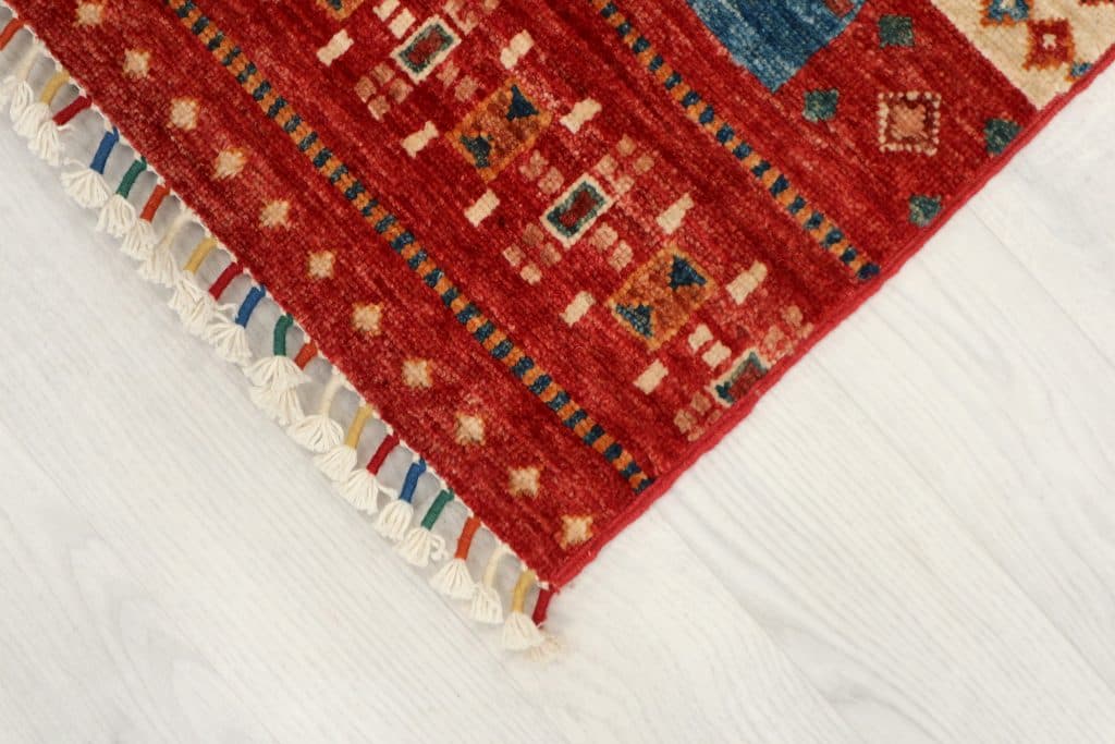 Fine Afghan Nomad Rug ANO018FIN 133x167