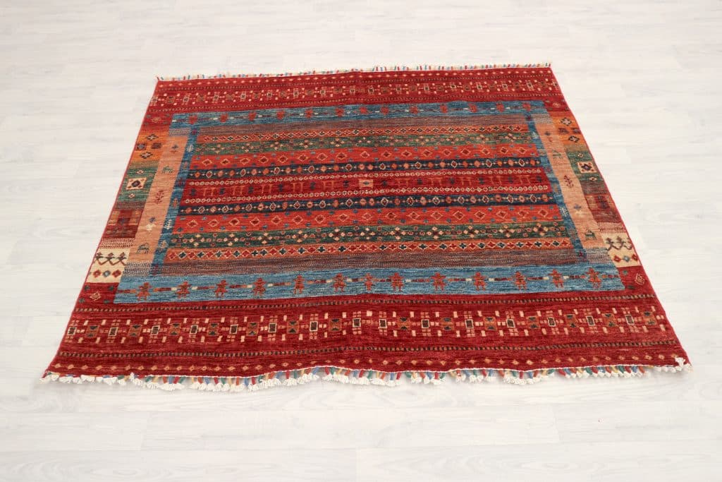 Fine Afghan Nomad Rug ANO018FIN 142x168