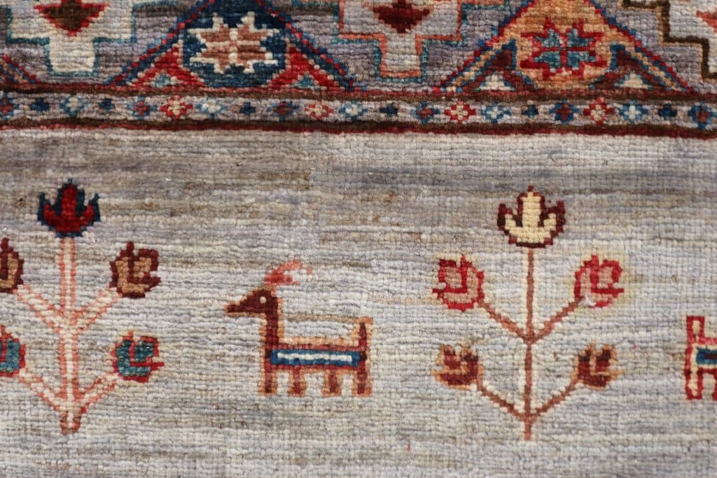 Fine Afghan Nomad Rug ANO043FIN 200x72