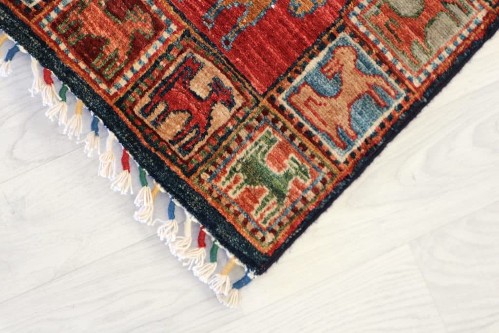 Fine Afghan Nomad Rug ANO045FIN 259x83