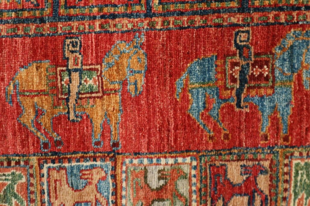 Fine Afghan Nomad Rug ANO045FIN 259x83