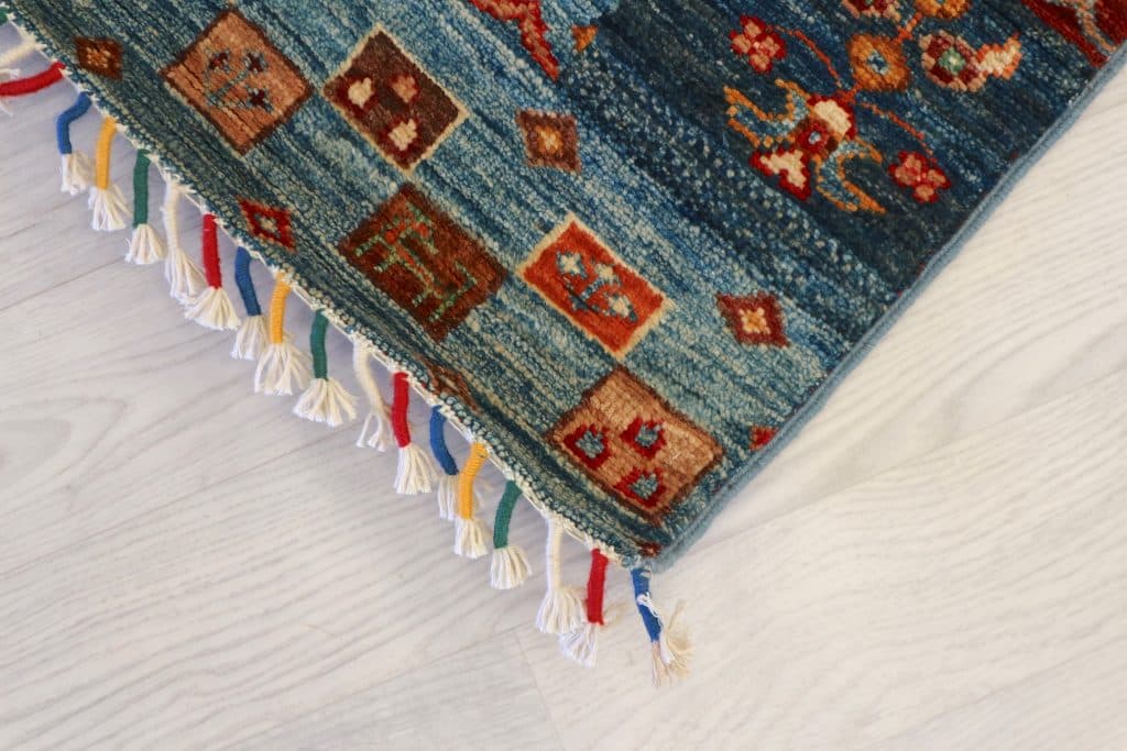 Fine Afghan Nomad Rug ANO048FIN 302x98