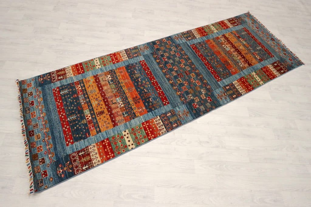 Fine Afghan Nomad Rug ANO048FIN 303x96