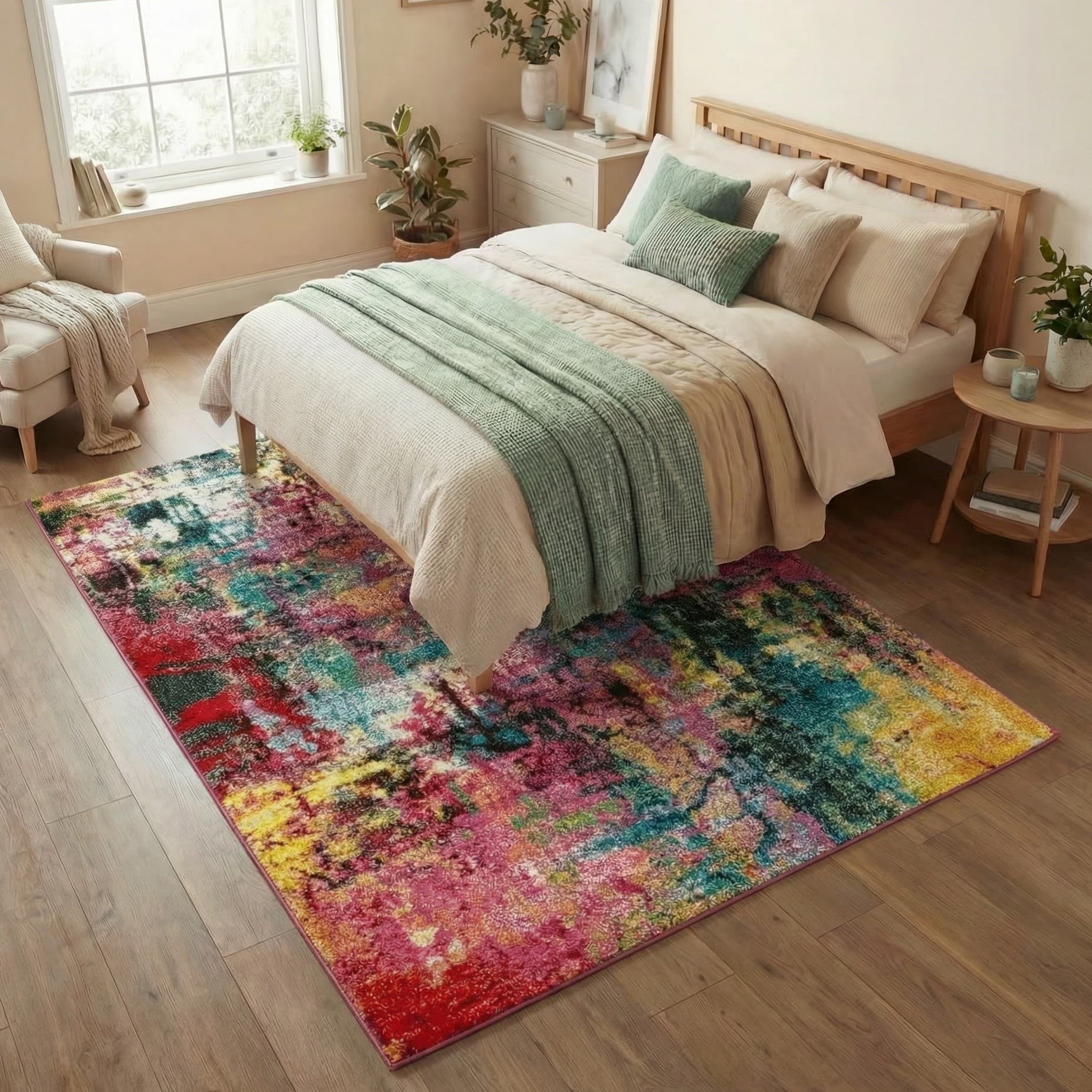 ART COLLECTION - ART101 - Multicolour rug, photo 4