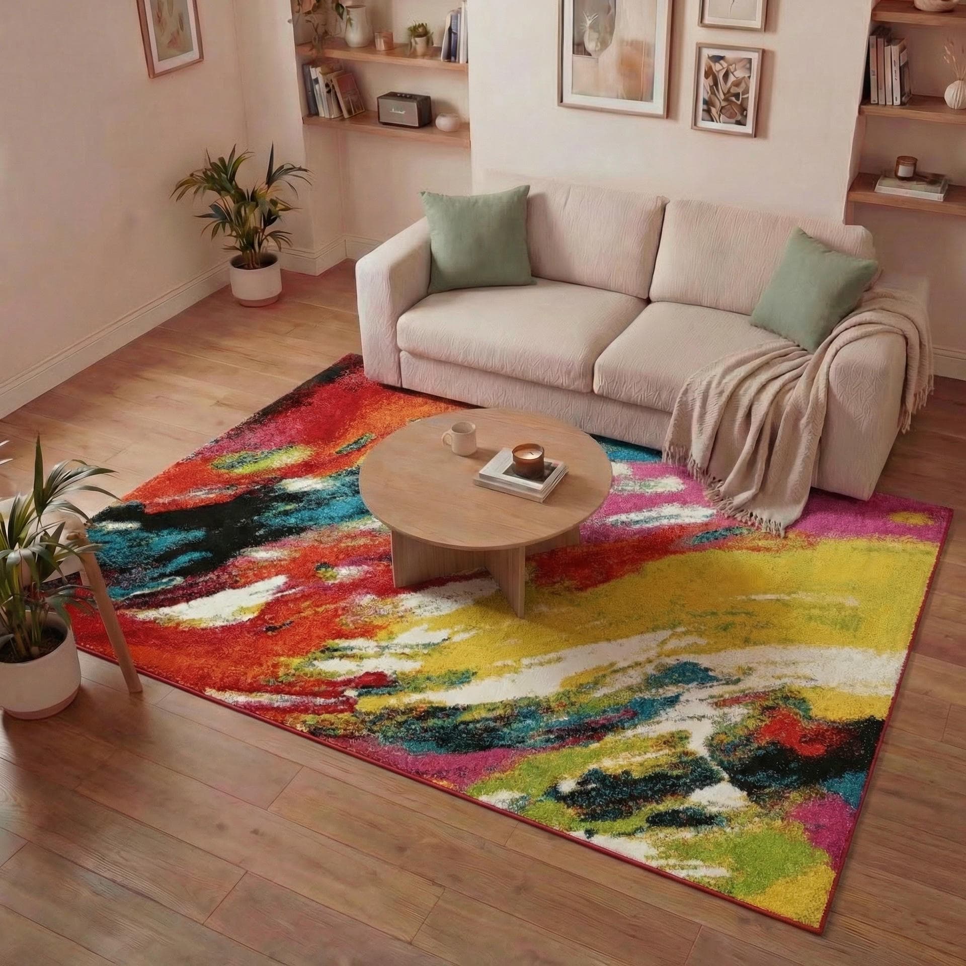 ART COLLECTION - ART102 - Multicolour rug, photo 2