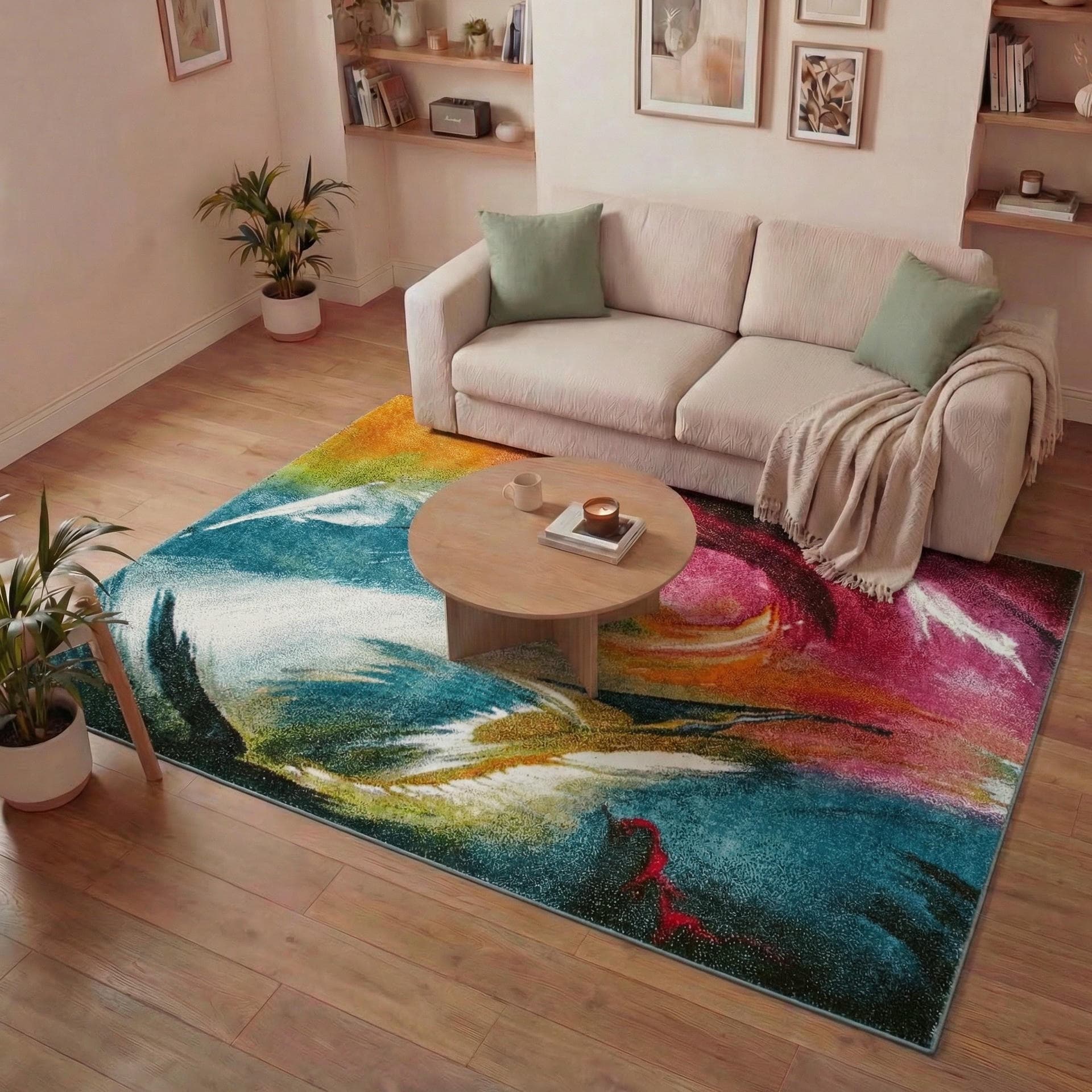 ART COLLECTION - ART104 - Multicolour rug, photo 2