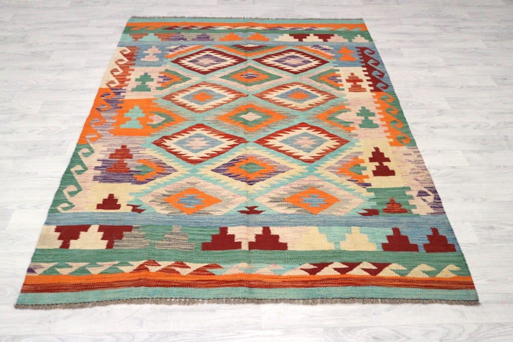 Afghan Ved Dye Kelim AVK019000 198 X 159