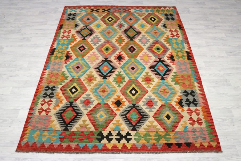 Afghan Ved Dye Kelim AVK021000 246 X 170