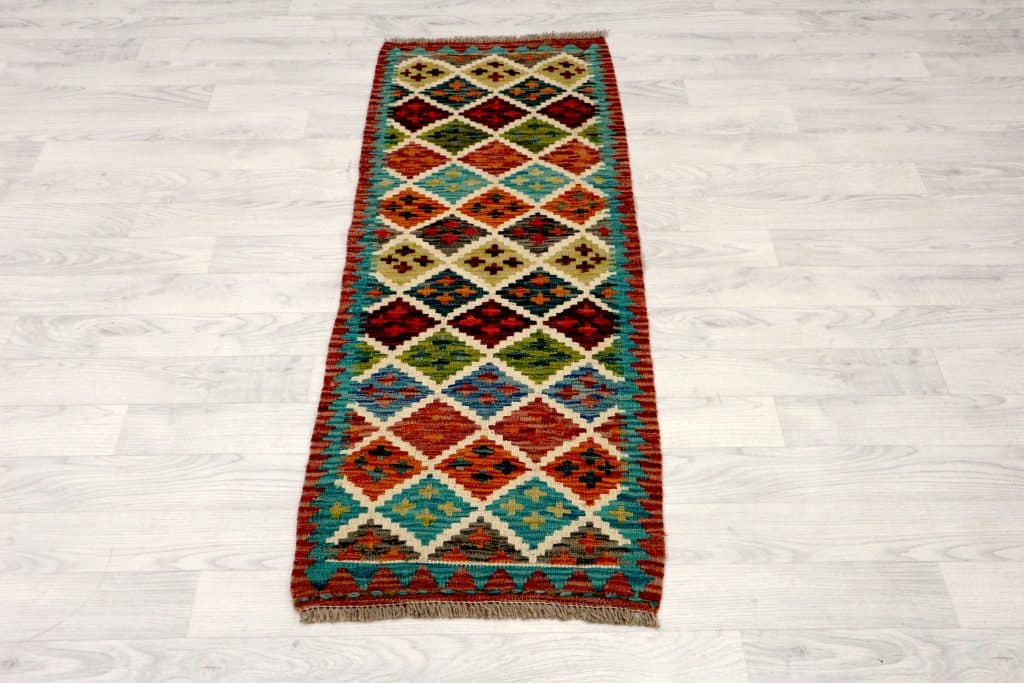 Afghan Veg Dyed Kelim AVK041000 142 x 52