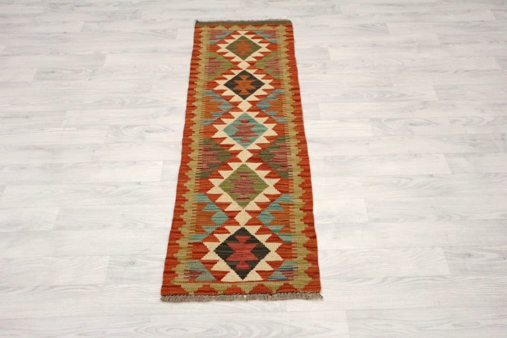 Afghan Veg Dyed Kelim AVK041000 150 x 46