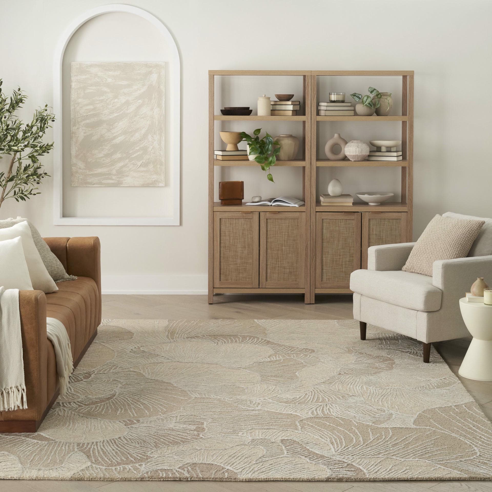 AVRA - AVR01 - Taupe rug, photo 5