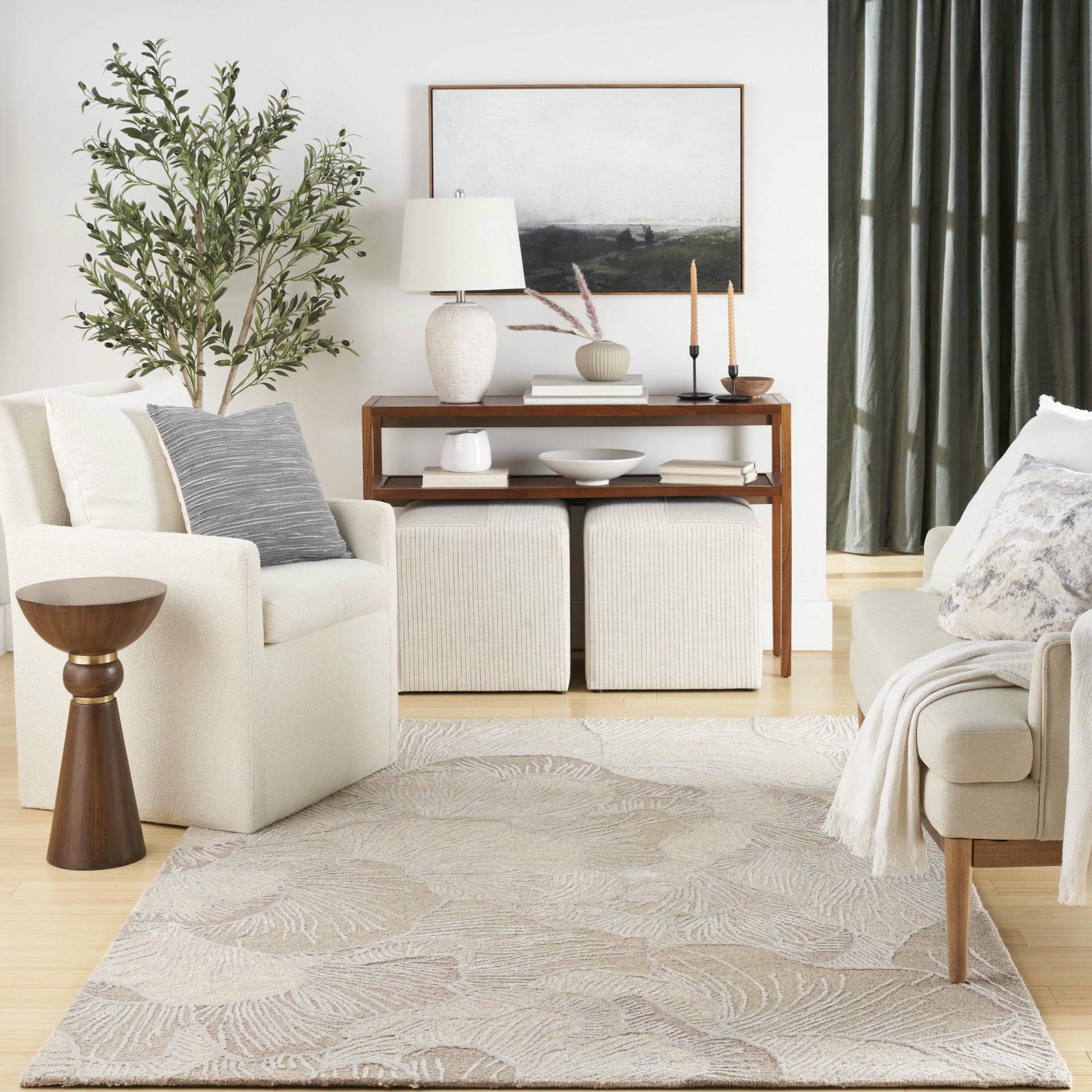 AVRA - AVR01 - Taupe rug, photo 7