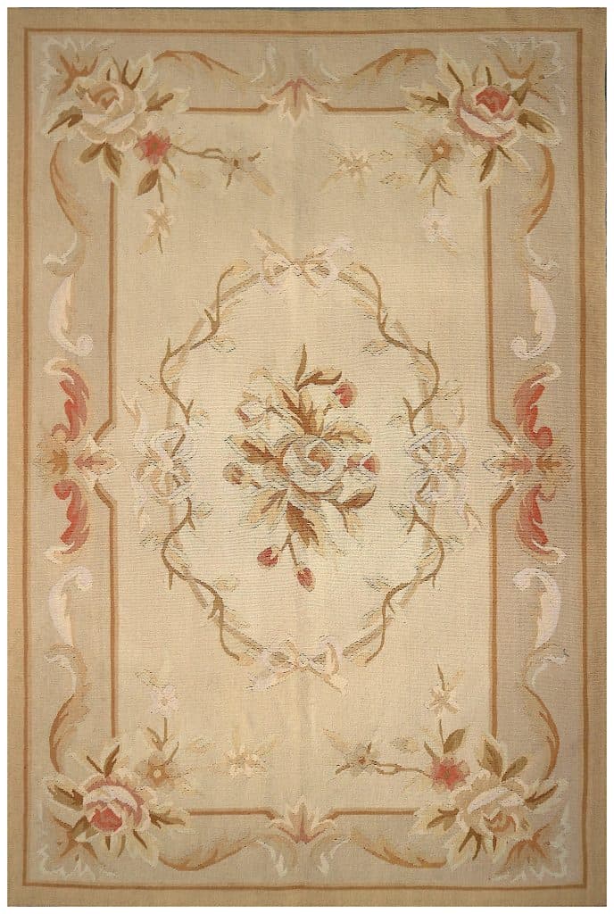 Chinese Aubusson Needlepoint Rug CAU013401 153 x 92