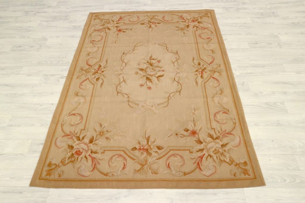 Chinese Aubusson Needlepoint Rug CAU018401 185 x 122