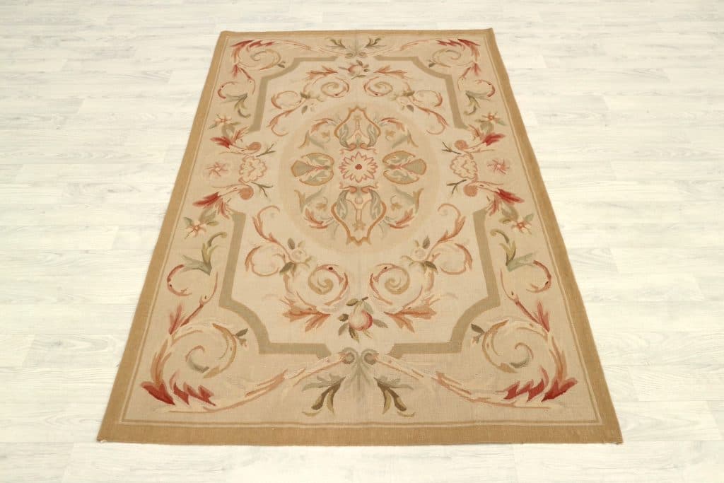 Chinese Aubusson Needlepoint Rug CAU018403 192 x 120