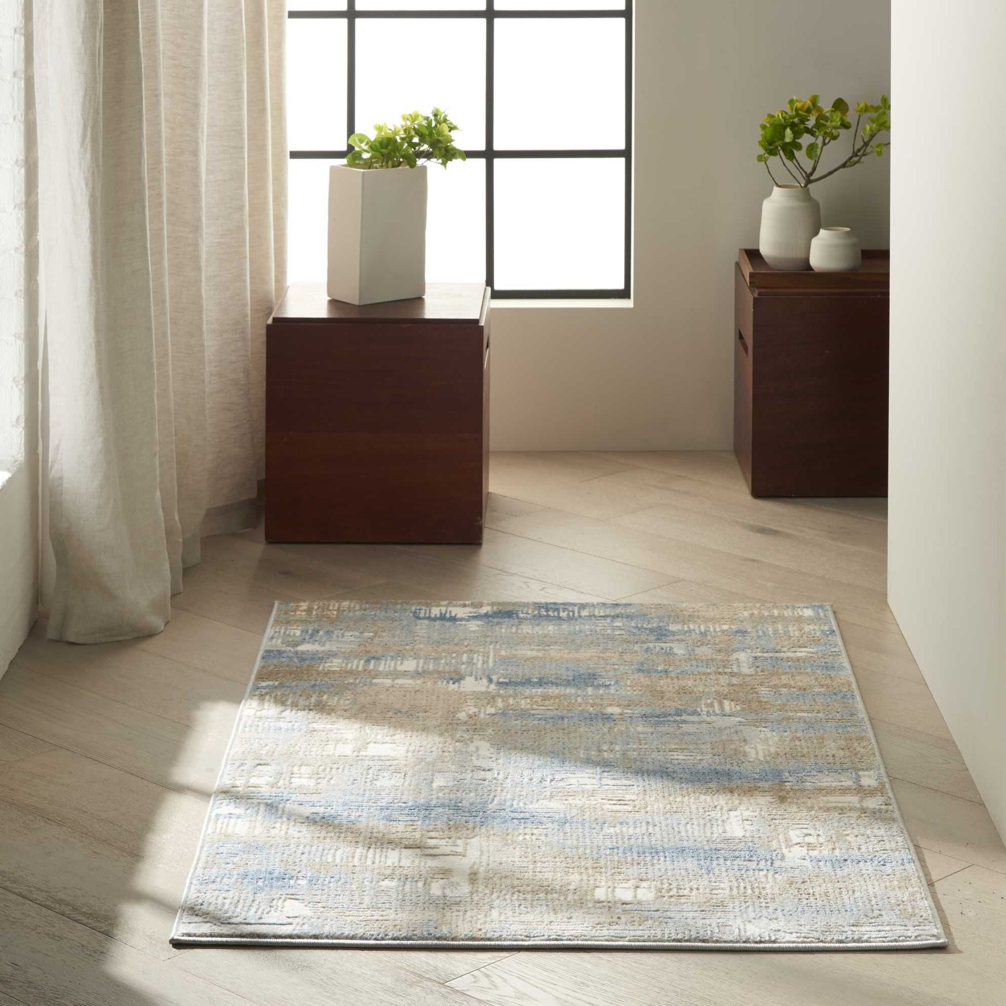 CK950 RUSH - CK951 - Blue/Beige rug, photo 6