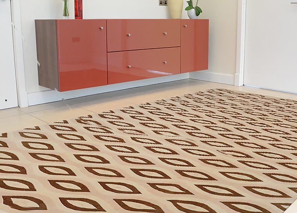 Modern Tibetan Rug Fine Line CTN025S13 L 302 x 234