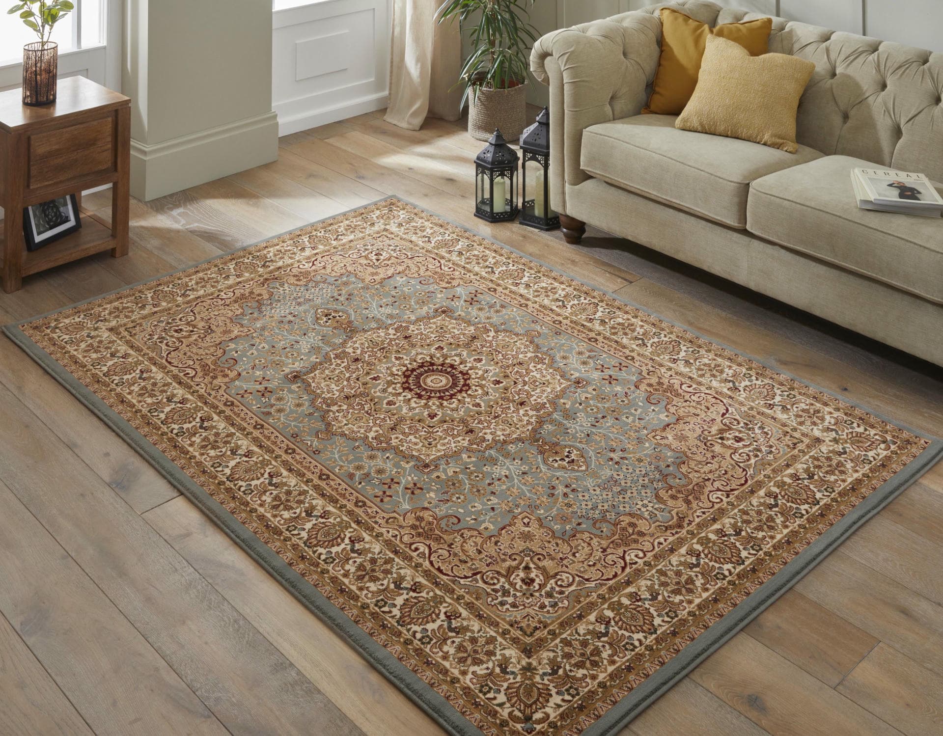 GRAND HERITAGE - GH101 - Blue rug, photo 2