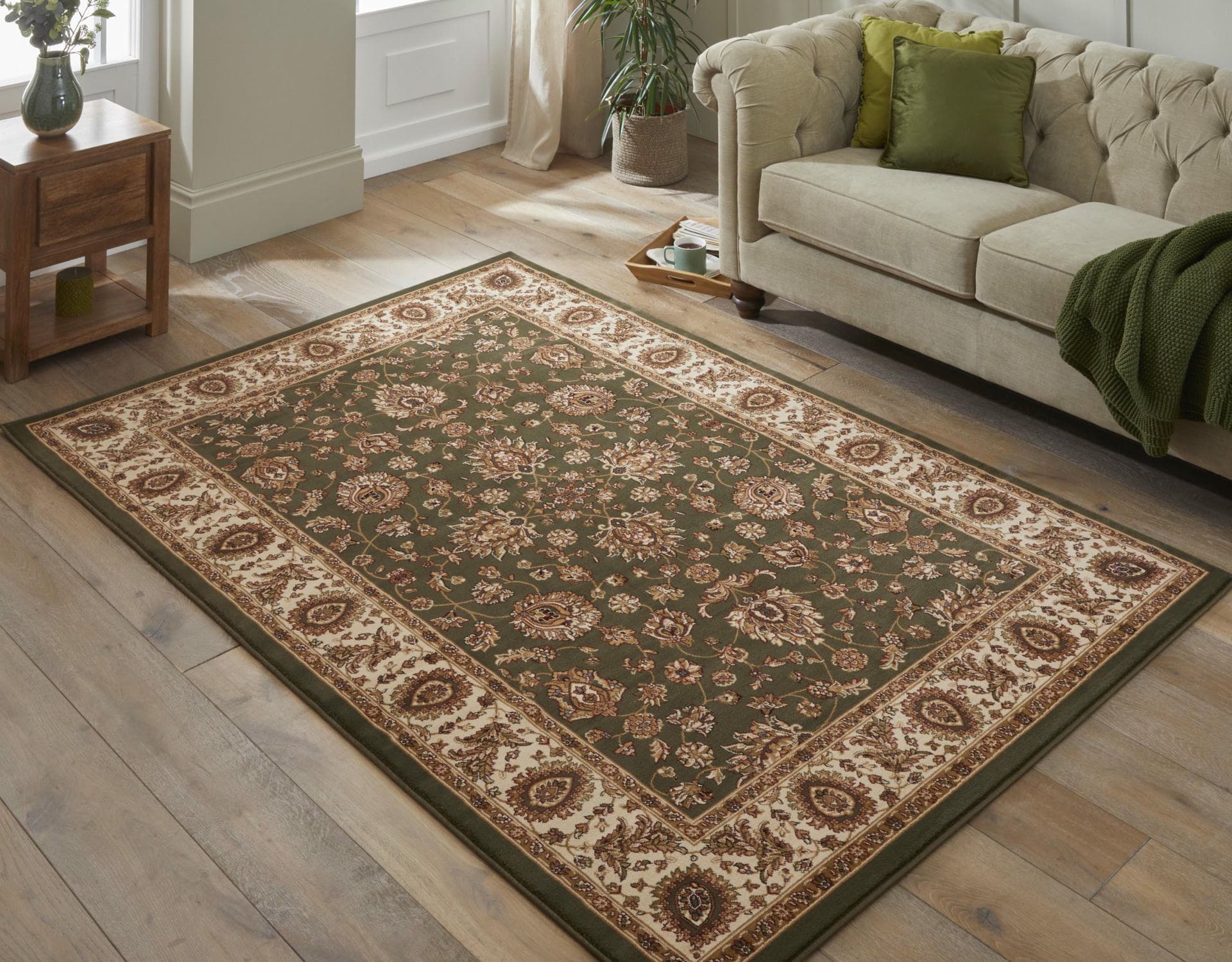 GRAND HERITAGE - GH102 - Green rug, photo 2