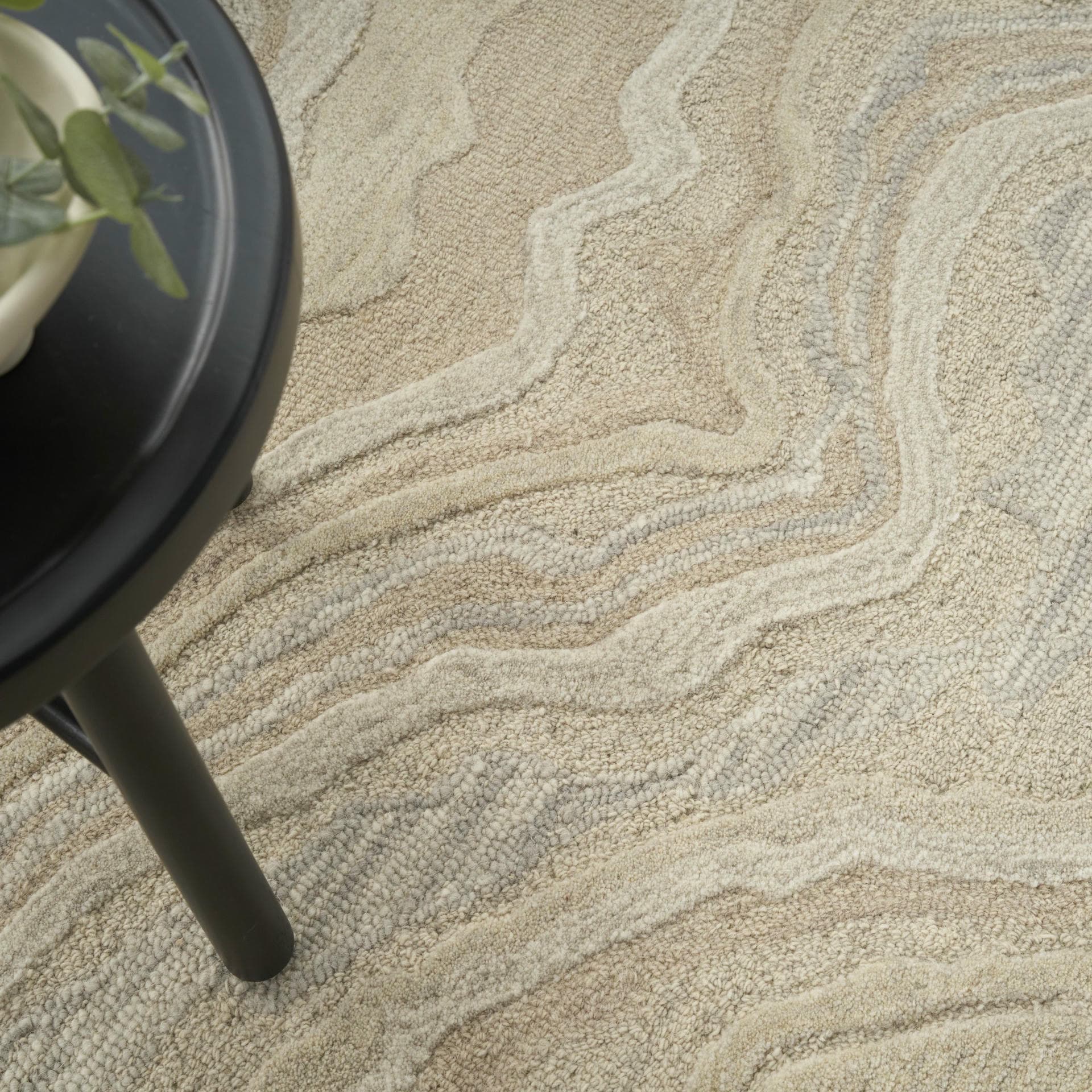 GRACEFUL - GRU01 - BEIGE rug, photo 13