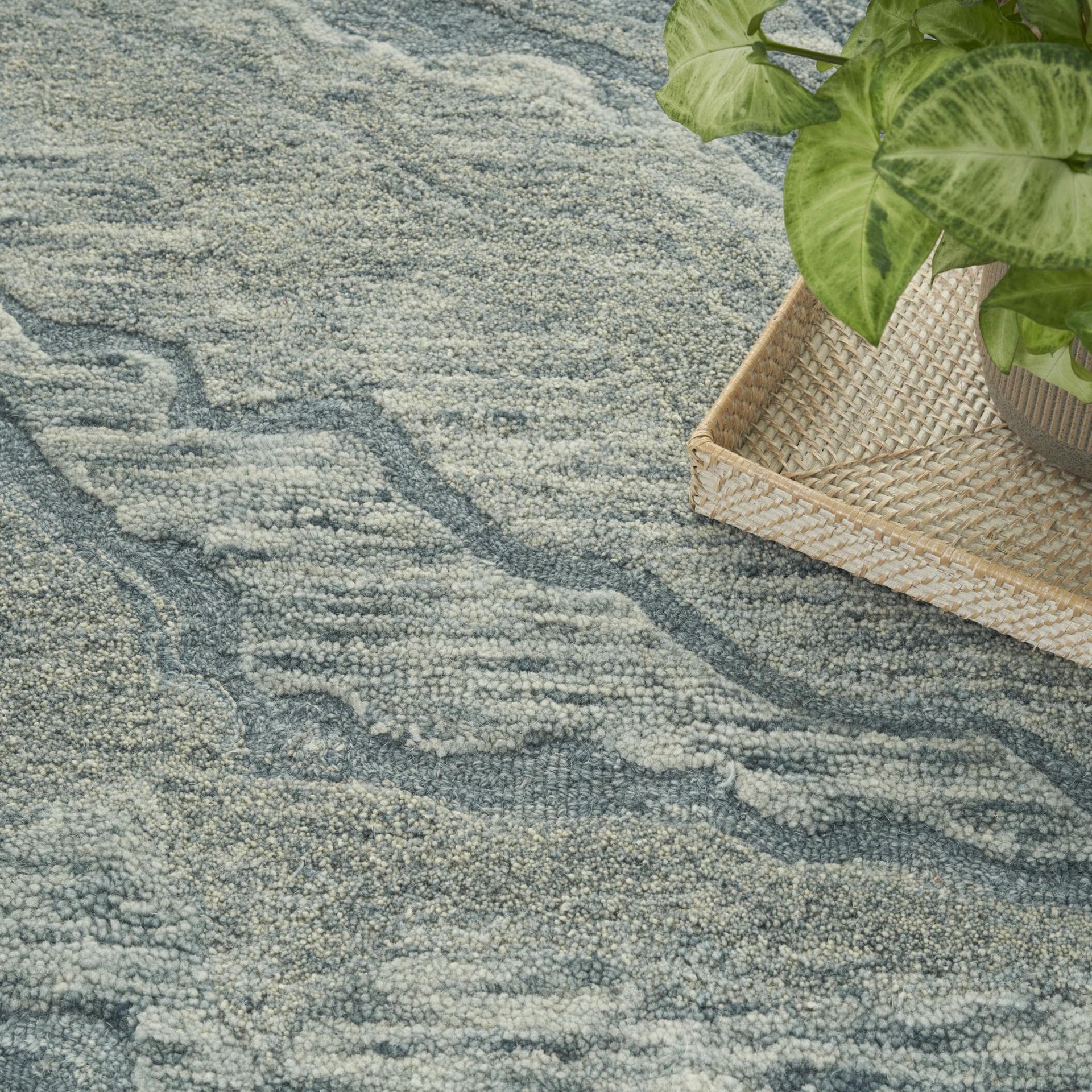 GRACEFUL - GRU01 - BLUE rug, photo 11