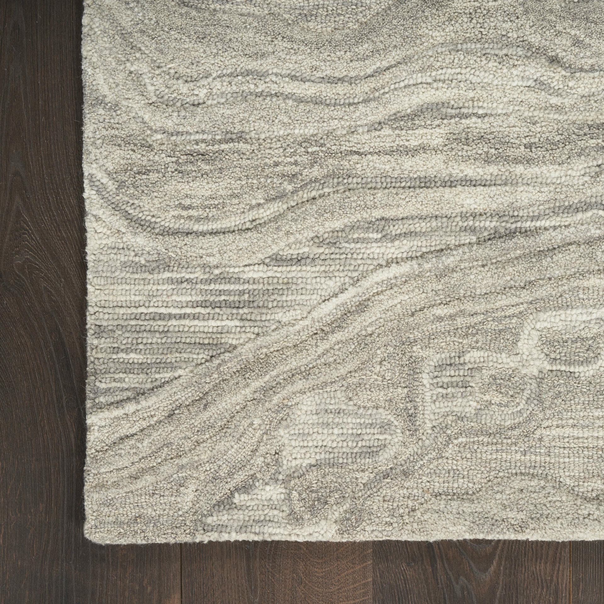 GRACEFUL - GRU01 - GREY rug, photo 4