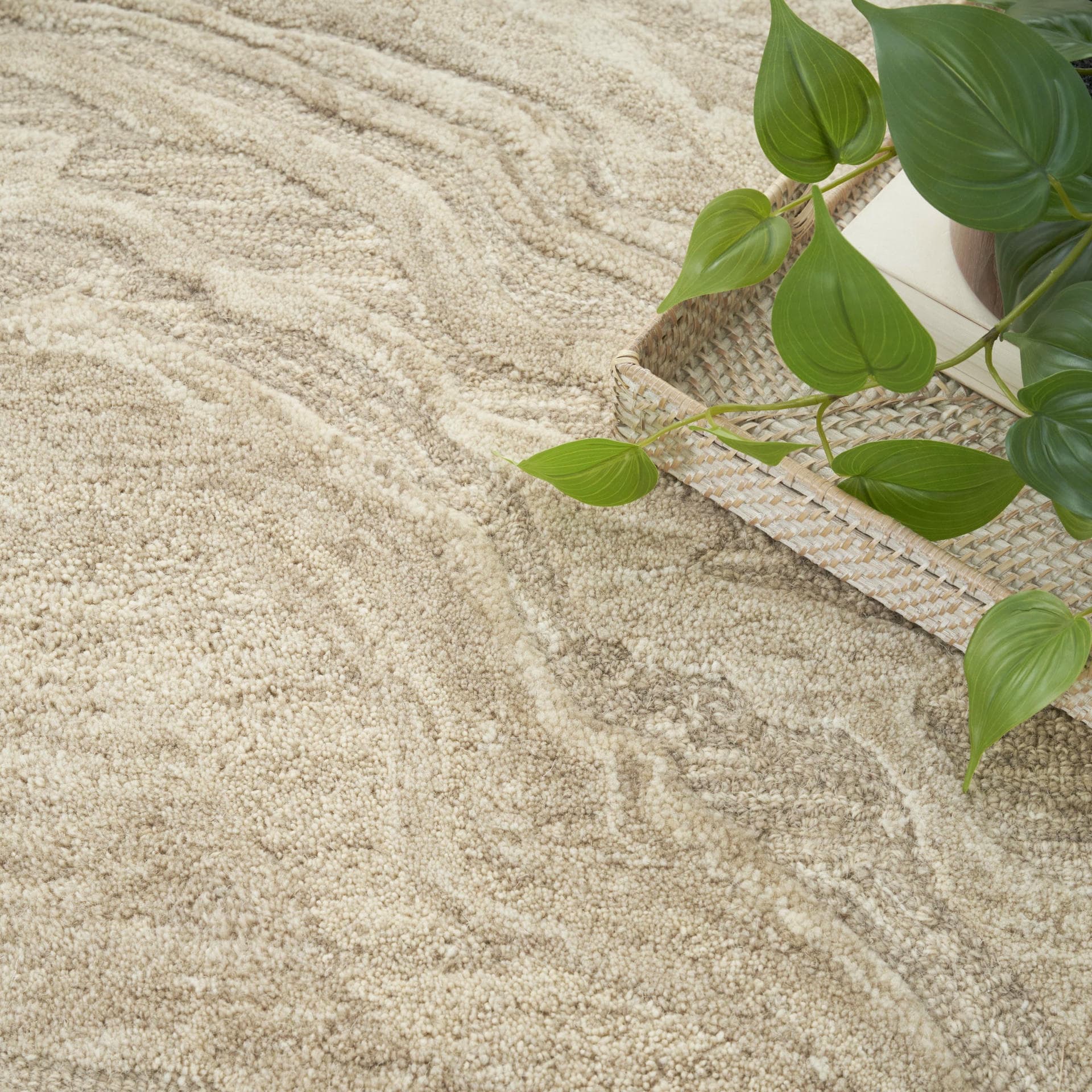 GRACEFUL - GRU01 - TAUPE rug, photo 10