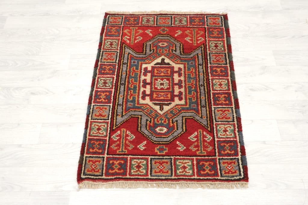 Indian Kazak Rug IKA006000 H 93 X 66