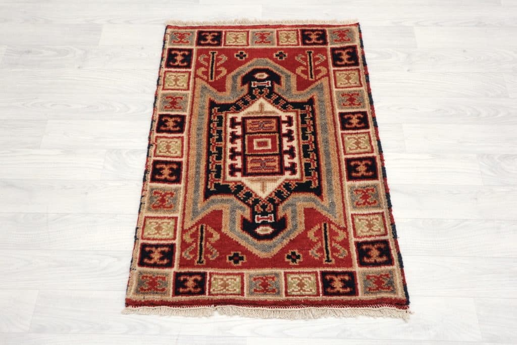 Indian Kazak Rug IKA006000 I 91 X 63