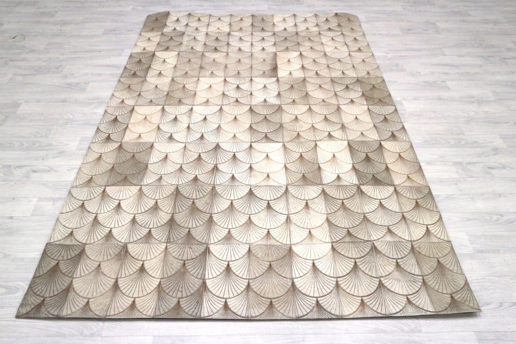 Designer Leather Rug ILS020MIX C 235 x 149