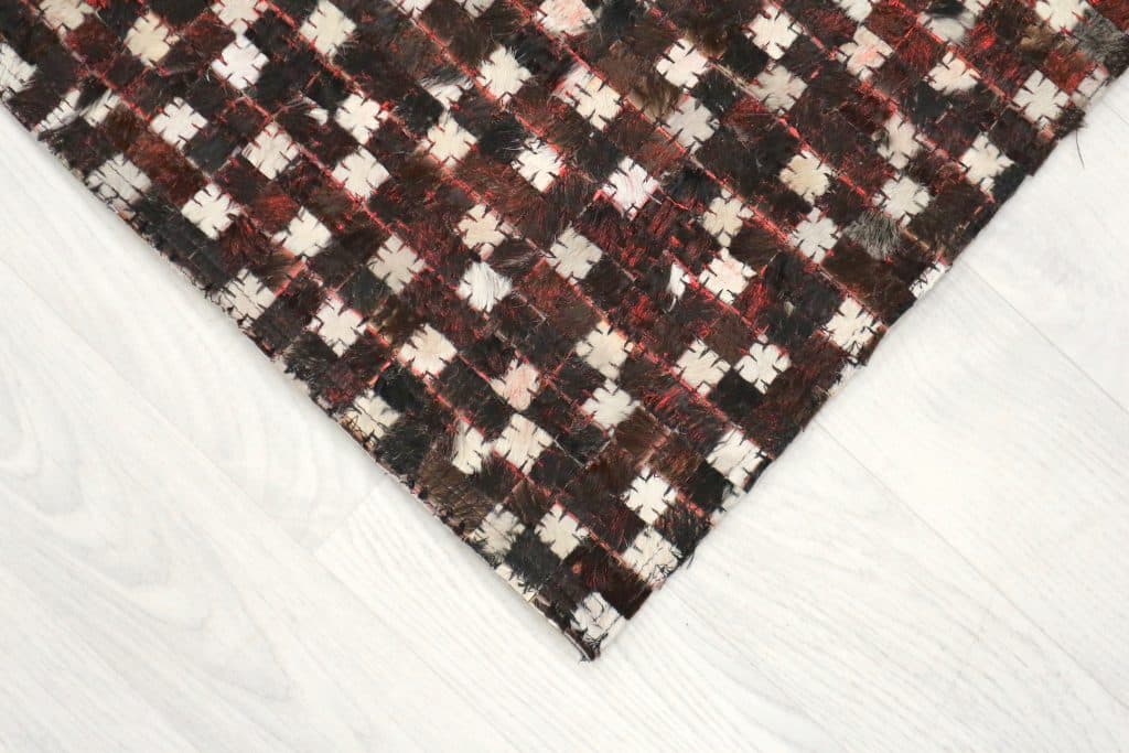 Designer Leather Rug ILS020MIX D 230 x 154